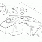 Bearcat Z1 XT LTD Топливный бак