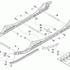 M 9000 Рельс скольжения и гусеница