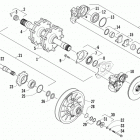 XF 8000 Sno Pro Мост привод валов и тормоза в сборе (epuso  /  epusg)