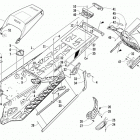 XF 8000 HC SP LTD Тунель ,задний бампер и брызговик