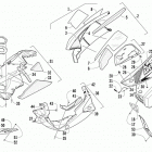 XF 7000 CT Поддон и обтекатели