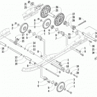 Sno Pro 500 Вспомогательные колеса