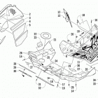 Sno Pro 500 Обтекатель и передний бампер