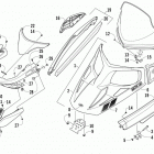 Bearcat 570 Капот,ветровое стекло и бампер