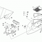 XF 8000 CC SP Ветровое стекло и панель инструментов