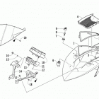 ZR 9000 SP Ветровое стекло и панель инструментов