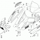 Bearcat 570 XT Лобовое стекло, и передний бампер в сборе (wtosl  /  wto...