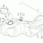 F 570 Топливный бак