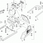 Bearcat 570 Задний бампер ,багажник и фонарь