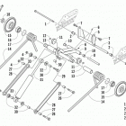 TZ1 Задняя подвеска ,задний рычаг