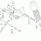 XF 9000 SP LTD Задняя подвеска , амортизатор