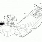 M 8000 Топливный бак