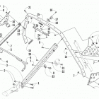 BEARCAT 2000 XT RUSSIAN BLUE Крепление рулевого управления