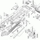 XF 9000 HC SP Тунель ,задний бампер и брызговик
