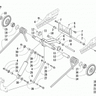 F 570 Задняя подвеска ,задний рычаг