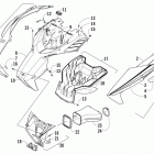 XF 8000 LXR Капот и воздуховоды