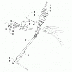 BEARCAT 2000 XT RUSSIAN BLUE Вал руля