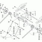 ZR 7000 LXR Задняя подвеска ,задний рычаг