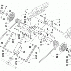 ZR 6000 SC SP R - CC SP R Задняя подвеска ,задний рычаг