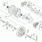 XF 8000 SP Мост привод валов и тормоза в сборе (eposg)