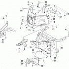 XF 8000 CT Передний бампер и рама