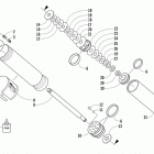 M 800 Sno Pro LTD Задняя подвеска ,задний амортизатор