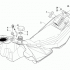 M 8000 SP LTD ES Топливный бак