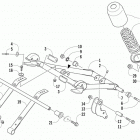 F5 Задняя подвеска , амортизатор