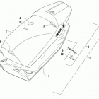 ZR 9000 Sno Pro LTD Сидение