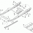 ZR 6000 SC SP R - CC SP R Рельс скольжения и гусеница