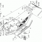 Sno Pro 500 Задний бампер и брызговик