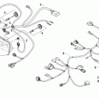 LYNX 2000 LT BLACK Фара головного света