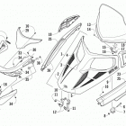 TZ1 LXR Капот,ветровое стекло и бампер