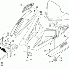 Bearcat 570 XTE Капот,ветровое стекло и бампер
