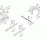Bearcat Z1 XT GS Задний бампер ,багажник