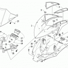 ZR 6000 SC SP R - CC SP R Лобовое стекло в сборе (ccusg  /  ccosg)