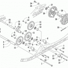 XF 9000 Sno Pro Вспомогательные колеса