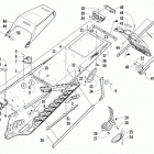 XF 8000 LXR Тунель ,задний бампер и брызговик