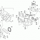 ZR 6000 SC SP R - CC SP R Воздушный глушитель, карбюратор, и монтаж топливного нас...