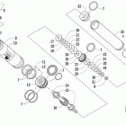 XF 9000 Sno Pro Передний амортизатор