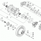 ZR 6000 SC SP R - CC SP R Вал приводной трака и тормоза