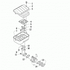 ZR 120 Воздухоочиститель в сборе