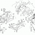 XF 8000 LXR Поддон и обтекатели