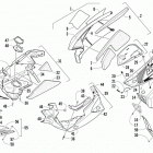 XF 8000 CT Поддон и обтекатели