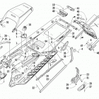 ZR 7000 LXR Тунель ,задний бампер и брызговик