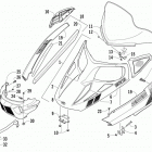 Bearcat 570 XT Лобовое стекло, и передний бампер в сборе (wustl  /  wts...