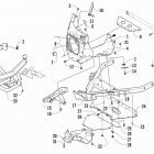 M 9000 Передний бампер и рама