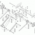 Bearcat 570 Задняя подвеска ,задний рычаг