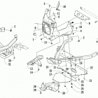 XF 9000 SP LTD Передний бампер и рама