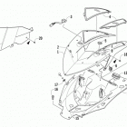 ZR 6000 SC SP R - CC SP R Лобовое стекло в сборе  (prusg  /  prosg)